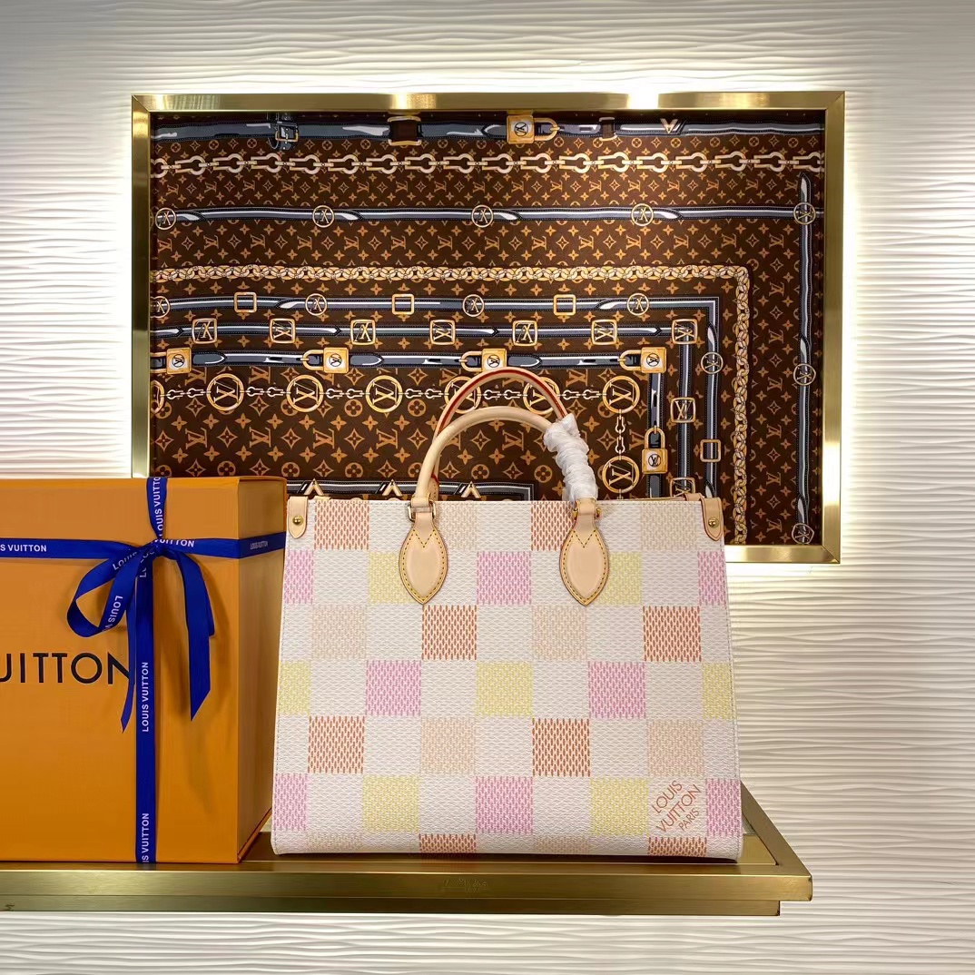 20240415 LV N40518棋盤格媽咪手提購物包 海外原單 歐美代購 專櫃同步在售