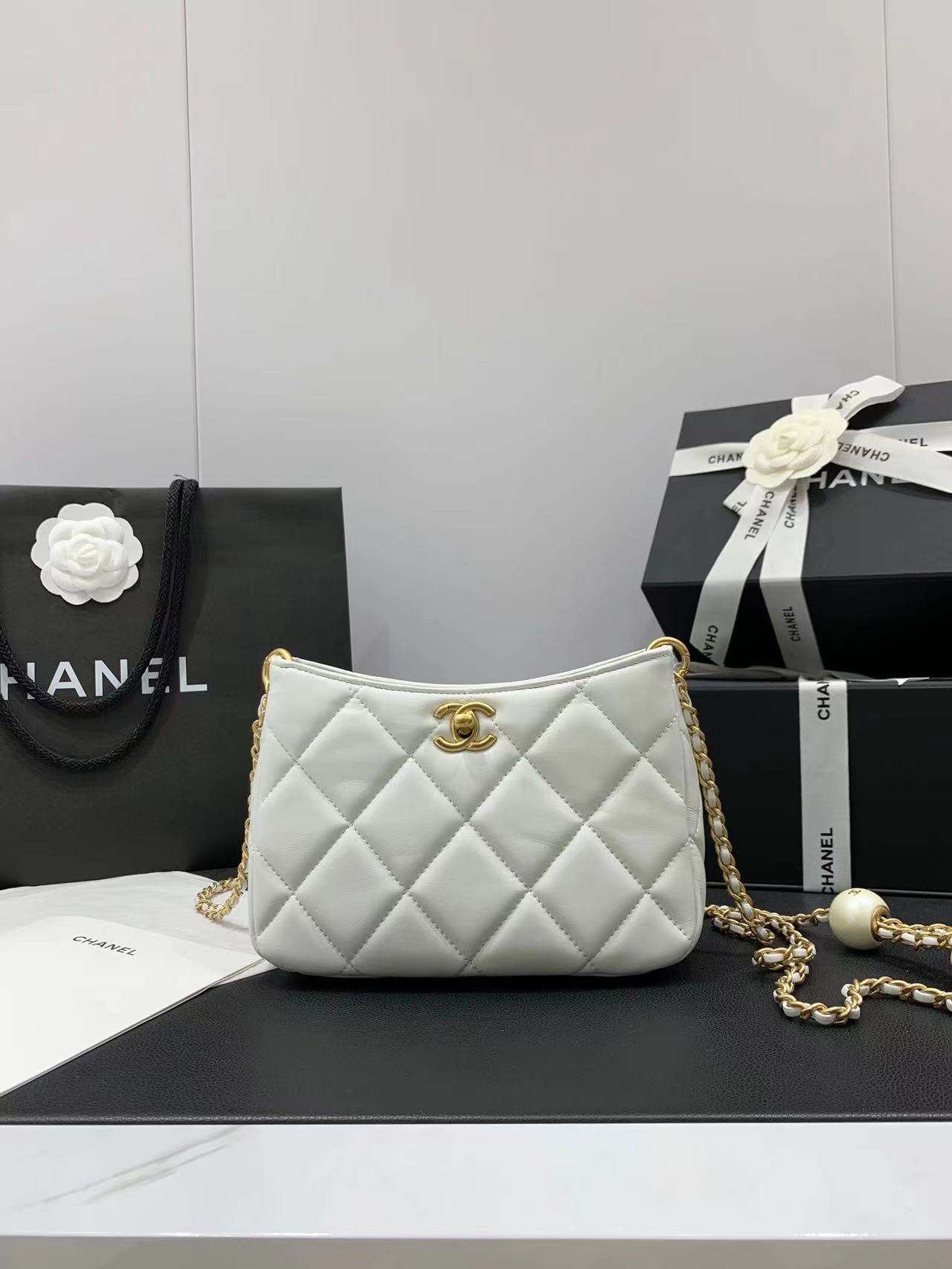 20240401 香奈兒 海外專櫃原單代購 專櫃官網同步在售 黑白可選