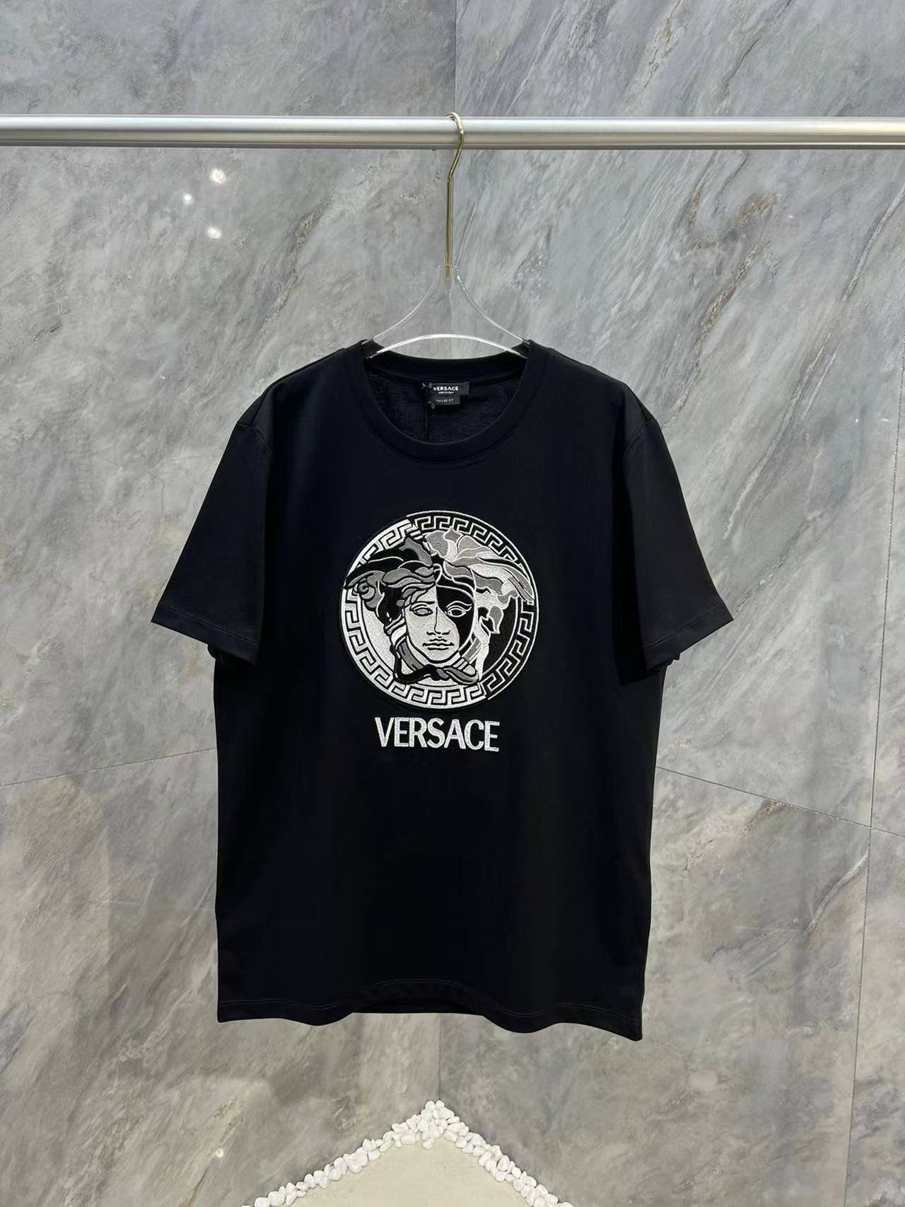 20240403 Versace潮流T恤 凡賽斯 范思哲短袖 海外專櫃原單代購 專櫃官網同步在售