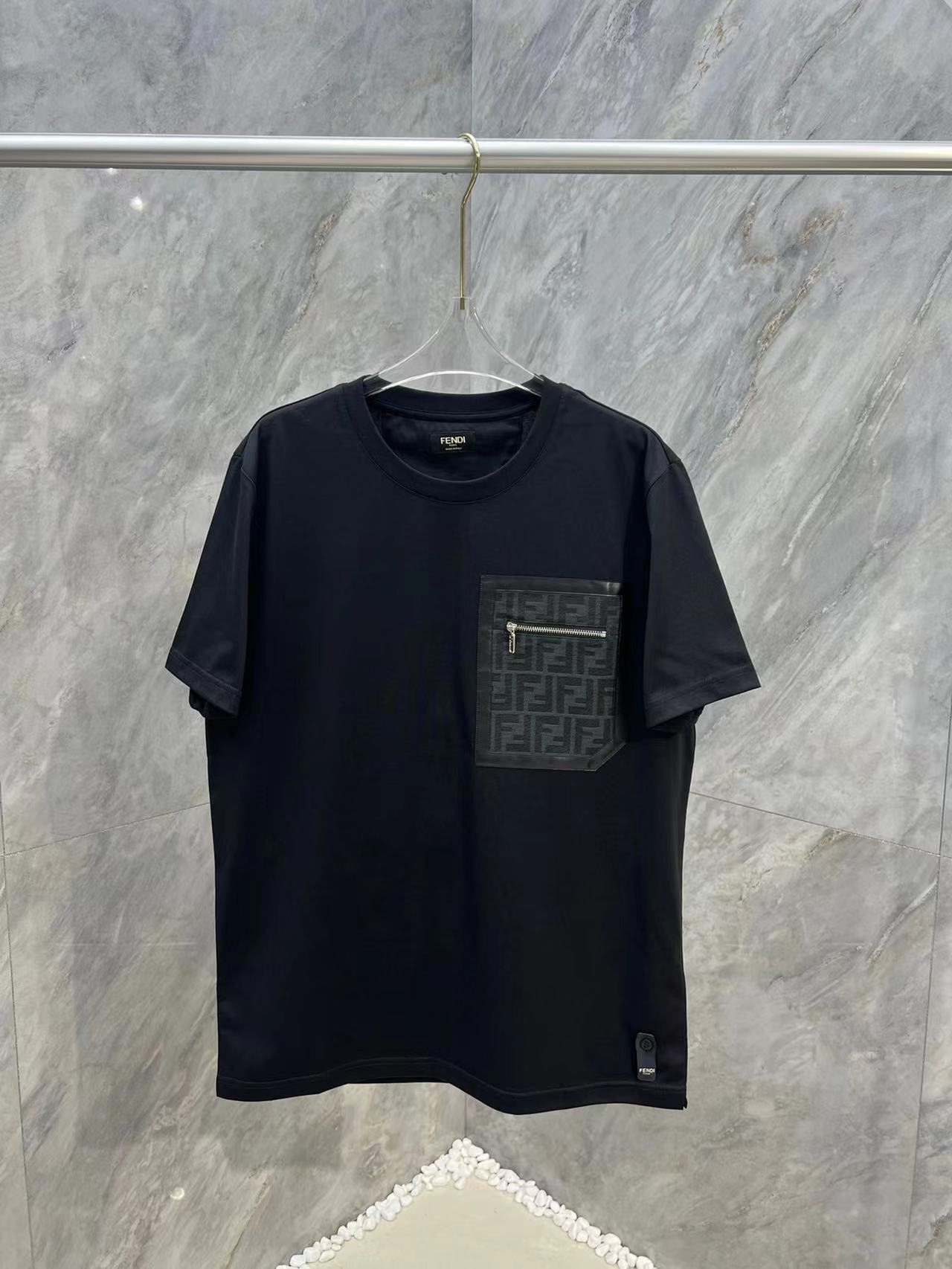 20240403  芬迪潮流T恤短袖 海外專櫃原單代購 專櫃官網同步在售