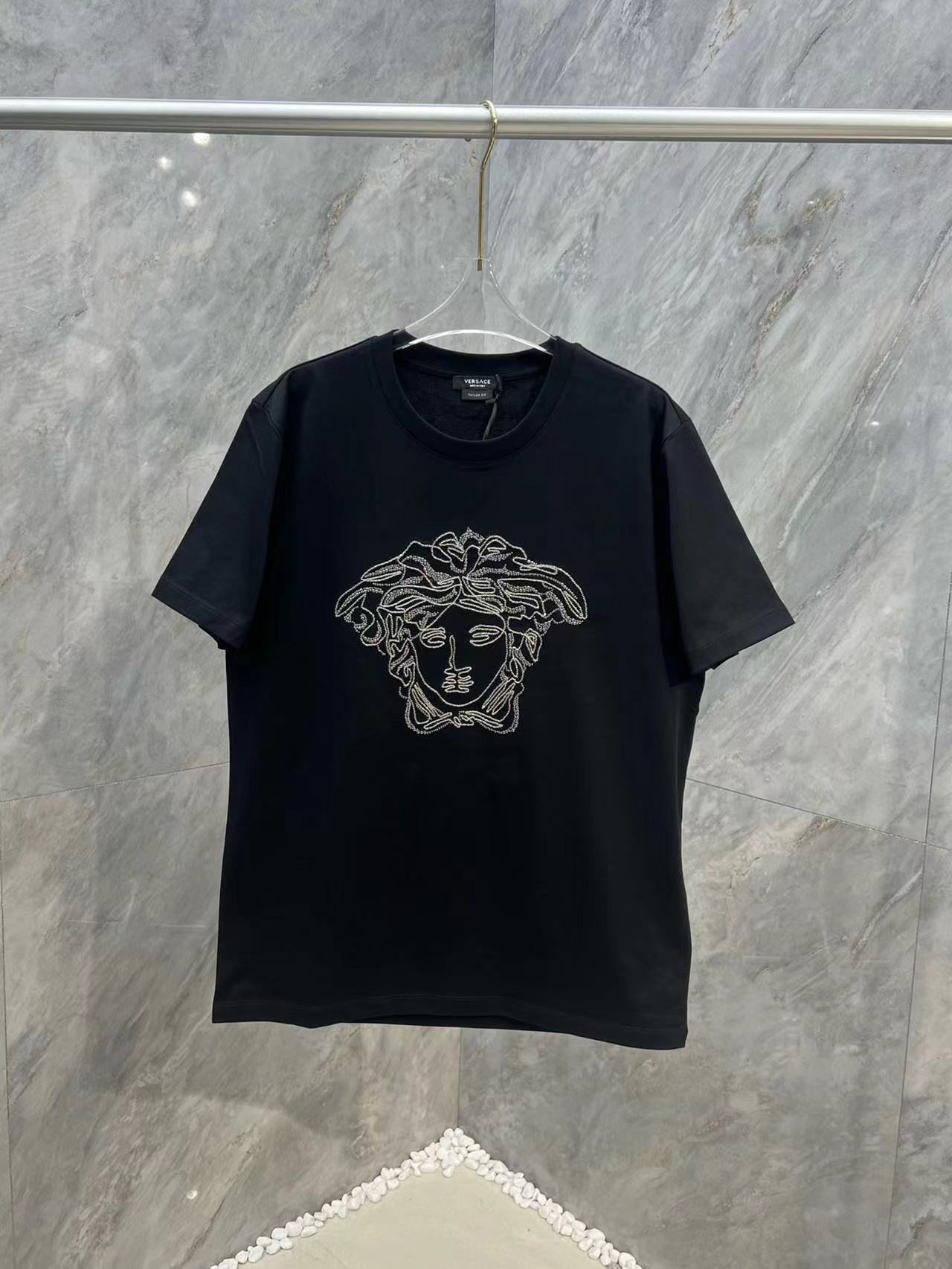 20240403 Versace潮流T恤 凡賽斯 范思哲短袖 海外專櫃原單代購 專櫃官網同步在售