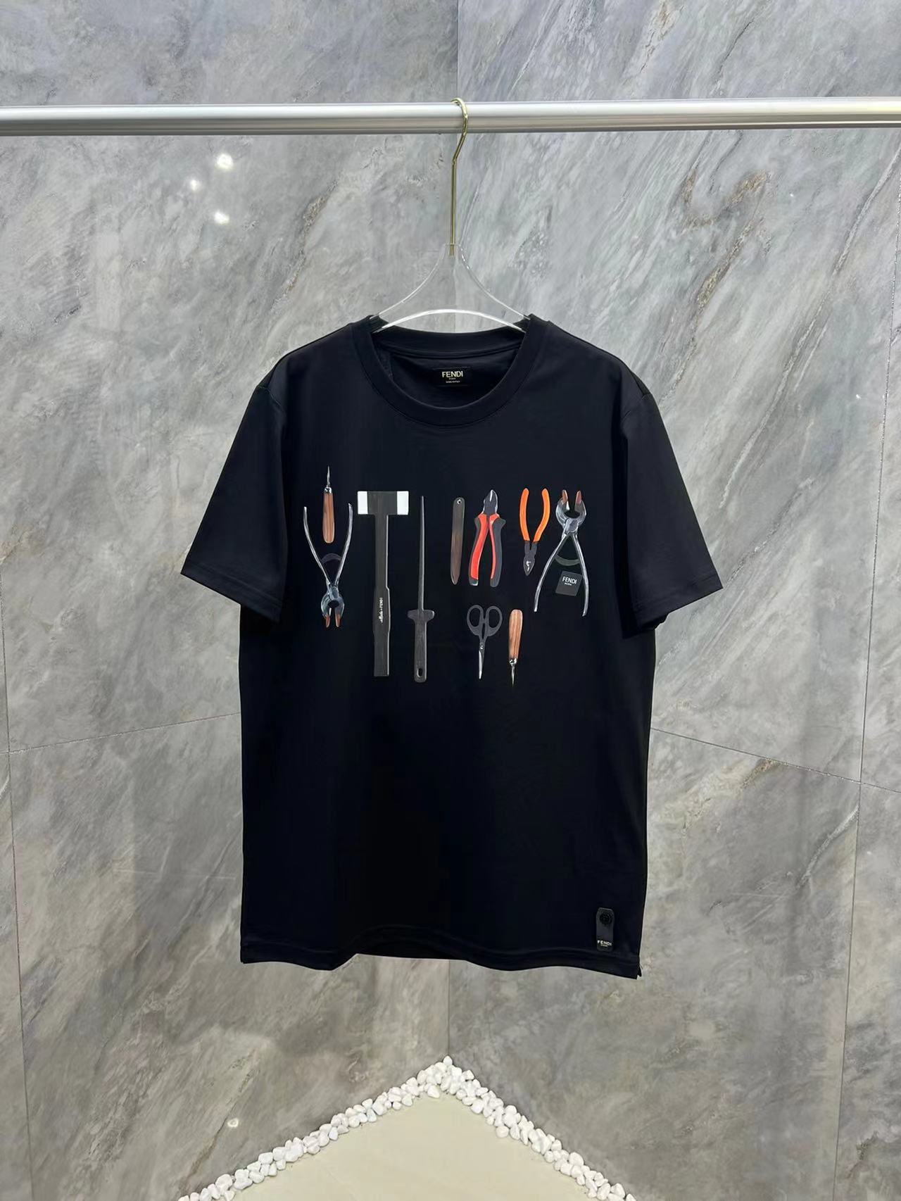 20240403 FENDI芬迪潮流T恤短袖 海外專櫃原單代購 專櫃官網同步在售