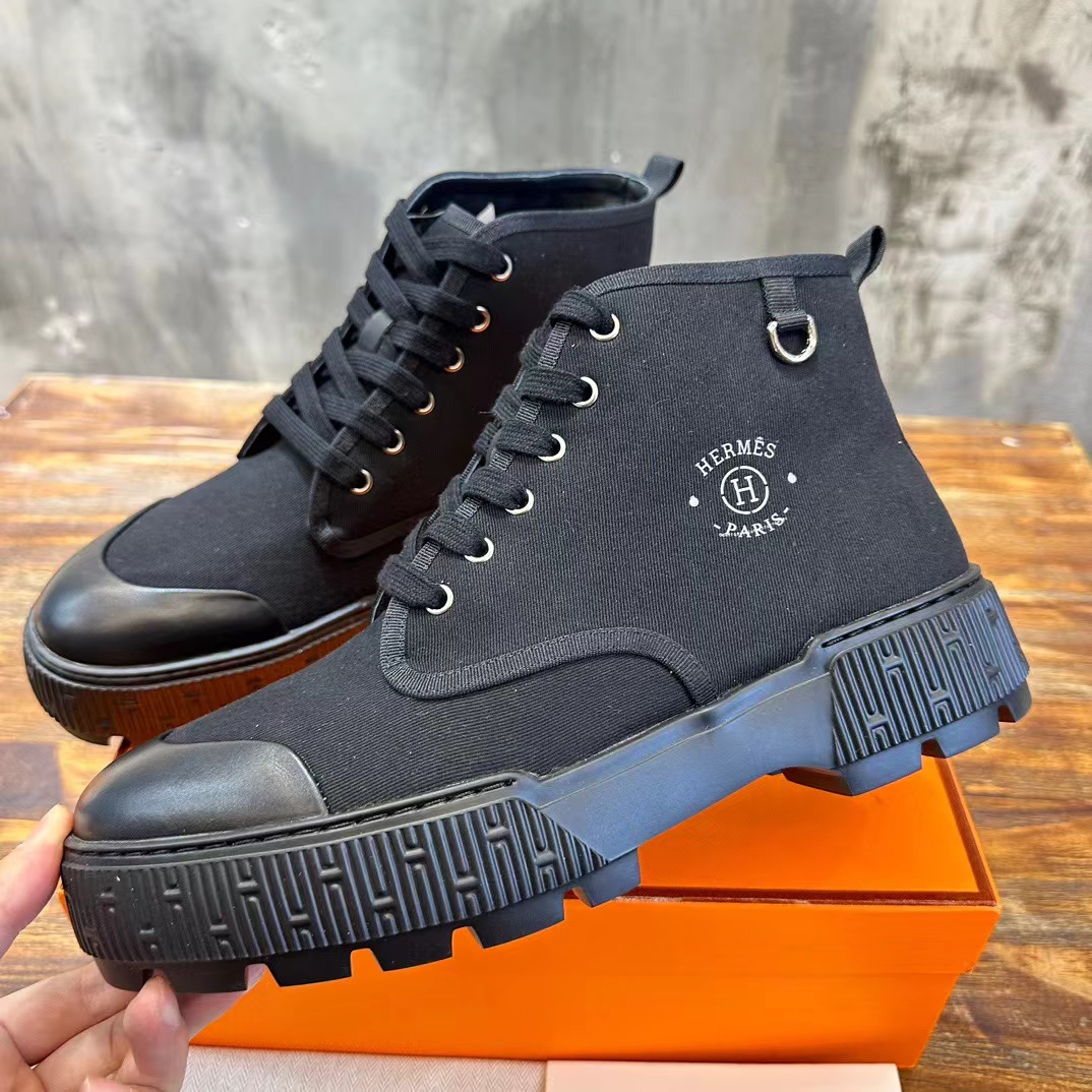 20240408 Herm&egrave;s愛馬仕潮流休閒牛仔運動鞋 海外原單 歐美代購 專櫃同步在售 共4色