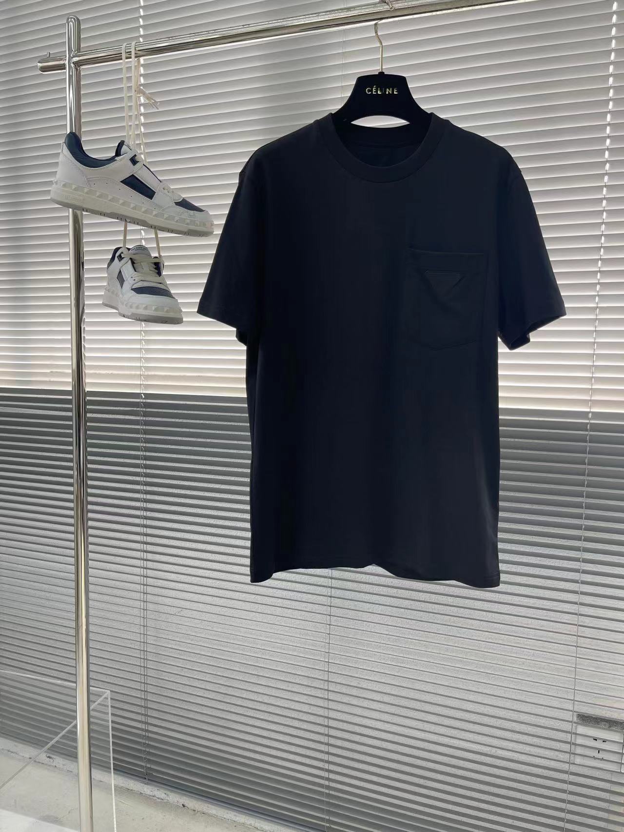 20240409 PRADA潮流T恤短袖 海外原單 歐美代購 專櫃同步在售