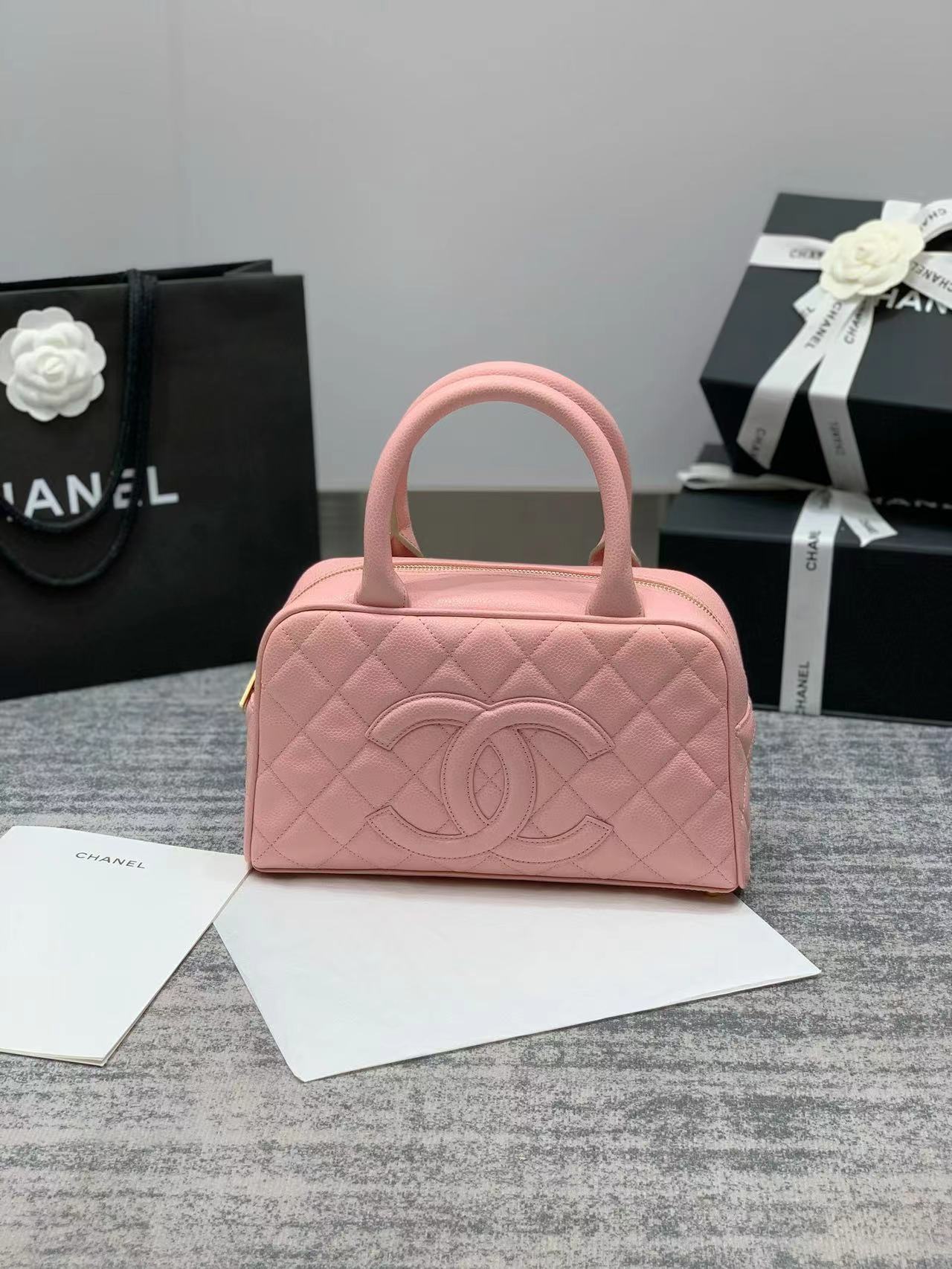 20240413 20240413 香奈兒保龄球包 海外原單 歐美代購 共2色