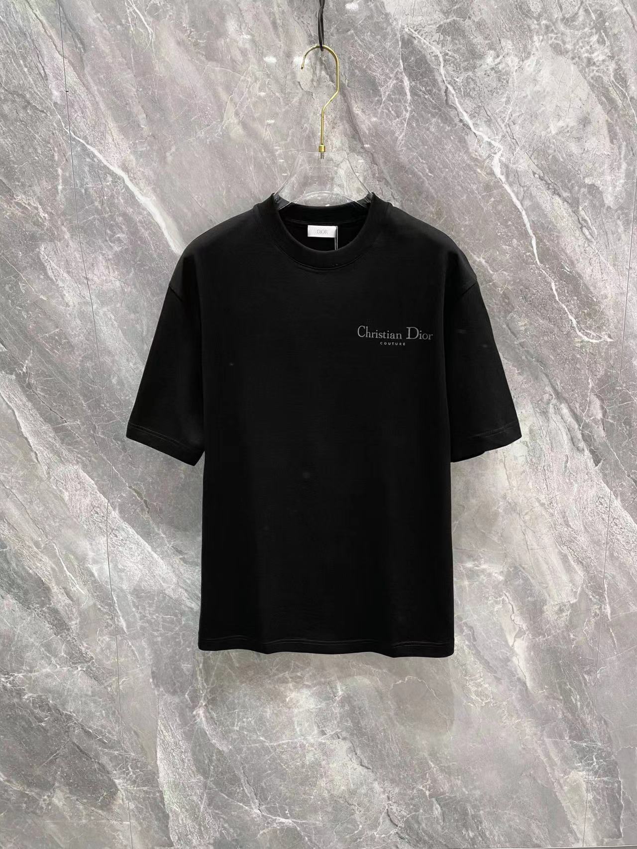 20240418 DIOR潮流T恤短袖 海外專櫃原單代購 專櫃官網同步在售 共2色