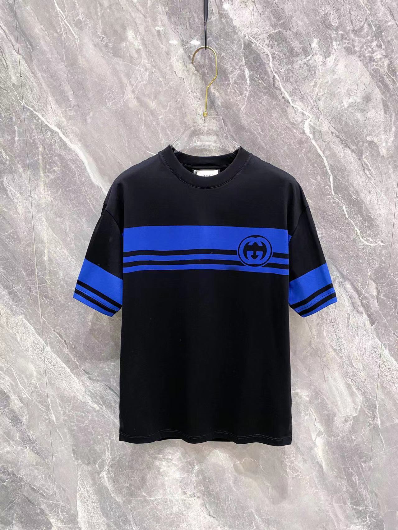 20240418 GUCCI潮流T恤短袖 海外專櫃原單代購 專櫃官網同步在售 共2色
