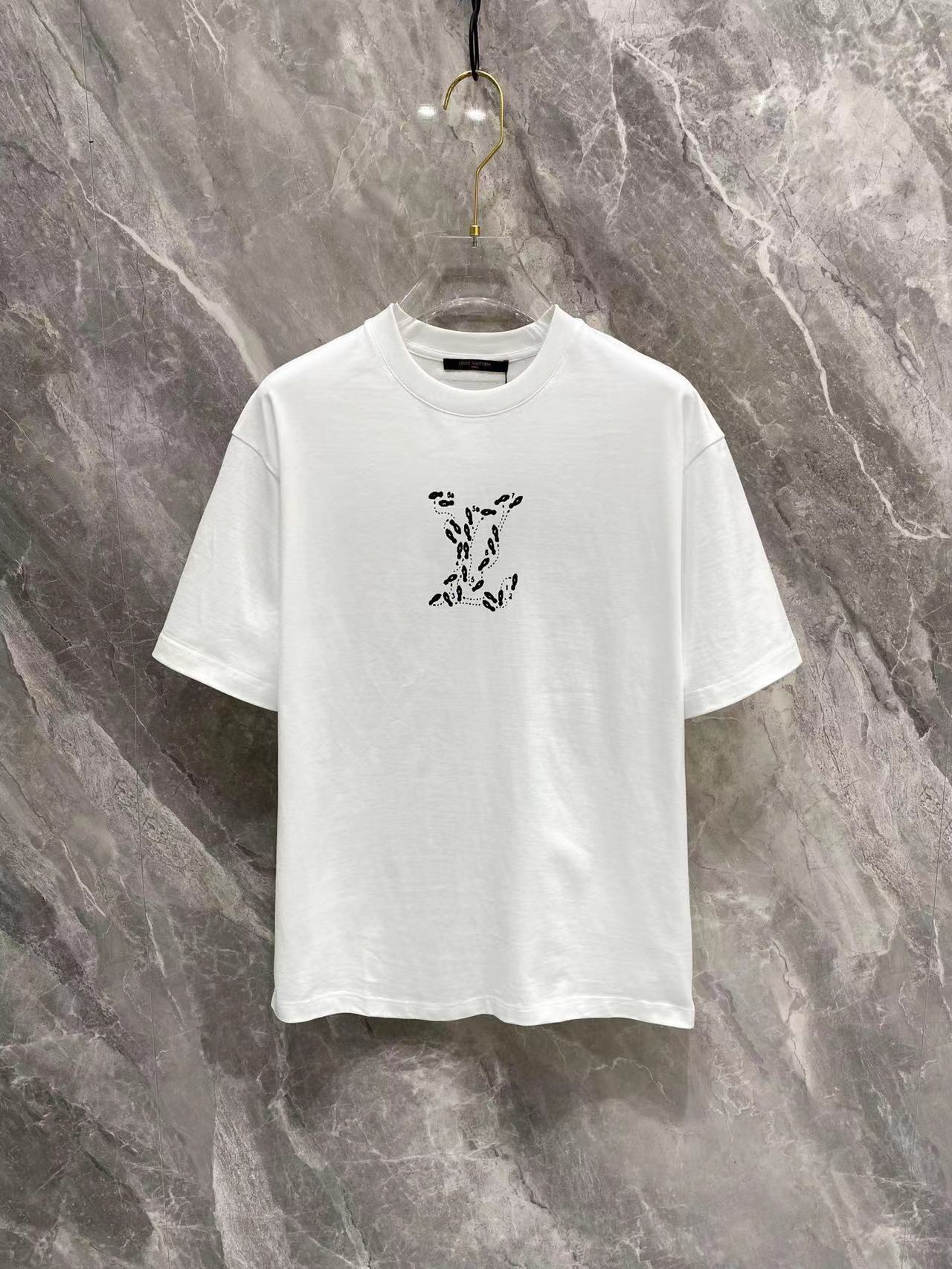 20240418 LV潮流T恤短袖 海外專櫃原單代購 專櫃官網同步在售 共2色