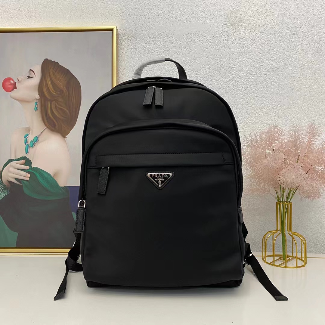 20240419 PRADA帆布尼龍後背包 海外原單 歐美代購 專櫃同步在售