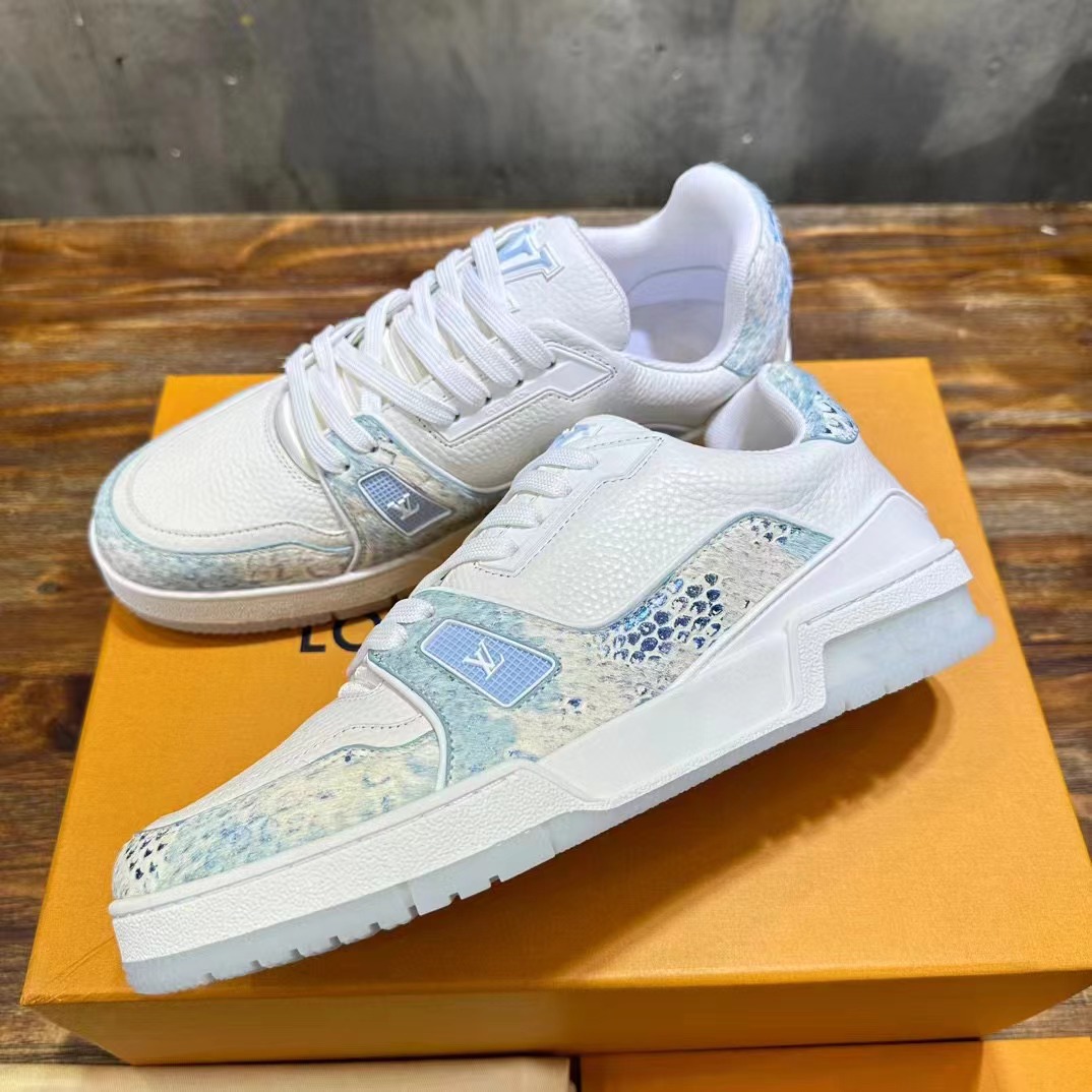 20240424 LV流休閒運動鞋 海外原單 歐美代購 專櫃同步在售 共2色