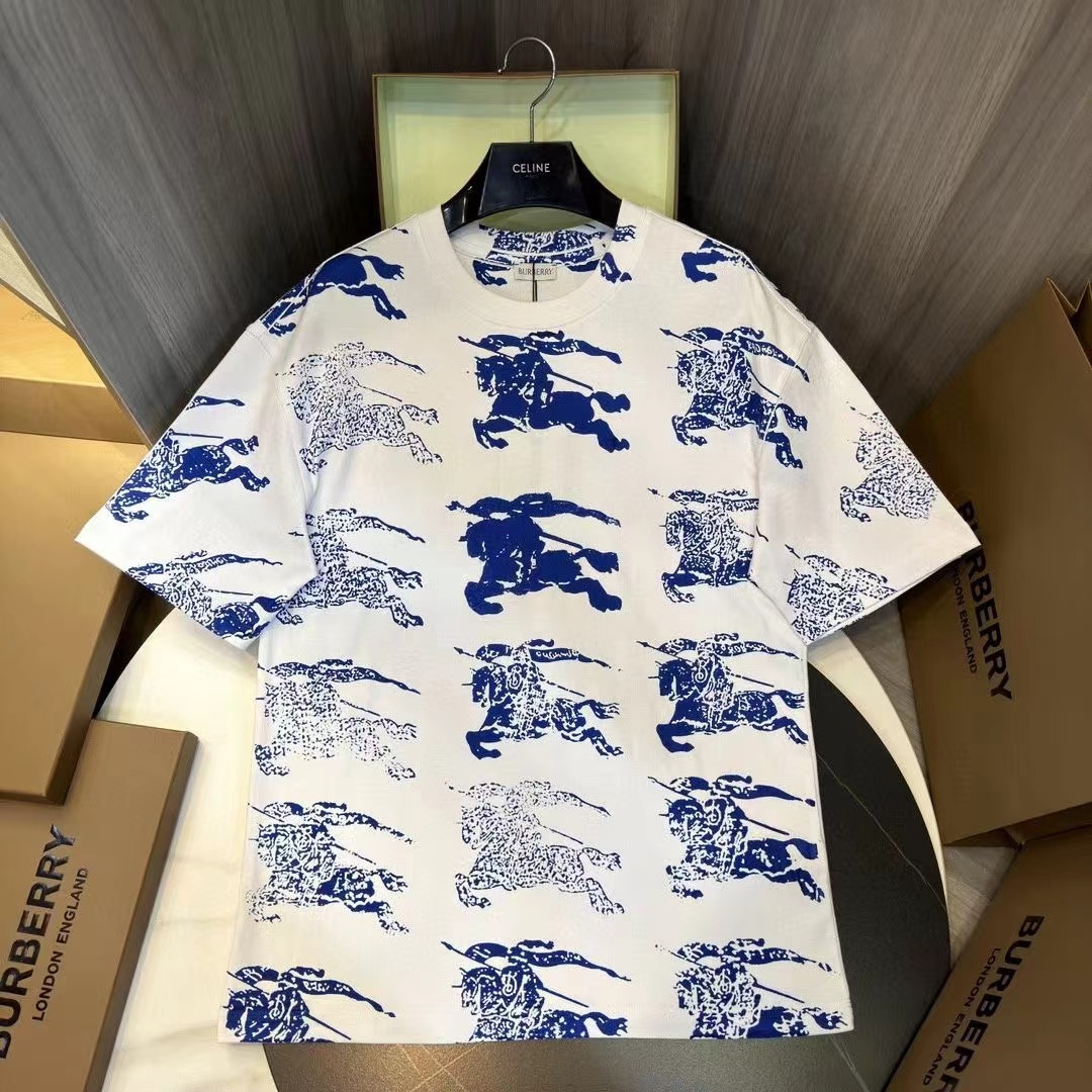 20240425 Burberry潮流T恤短袖 博柏利 海外原單 歐美代購 專櫃同步在售