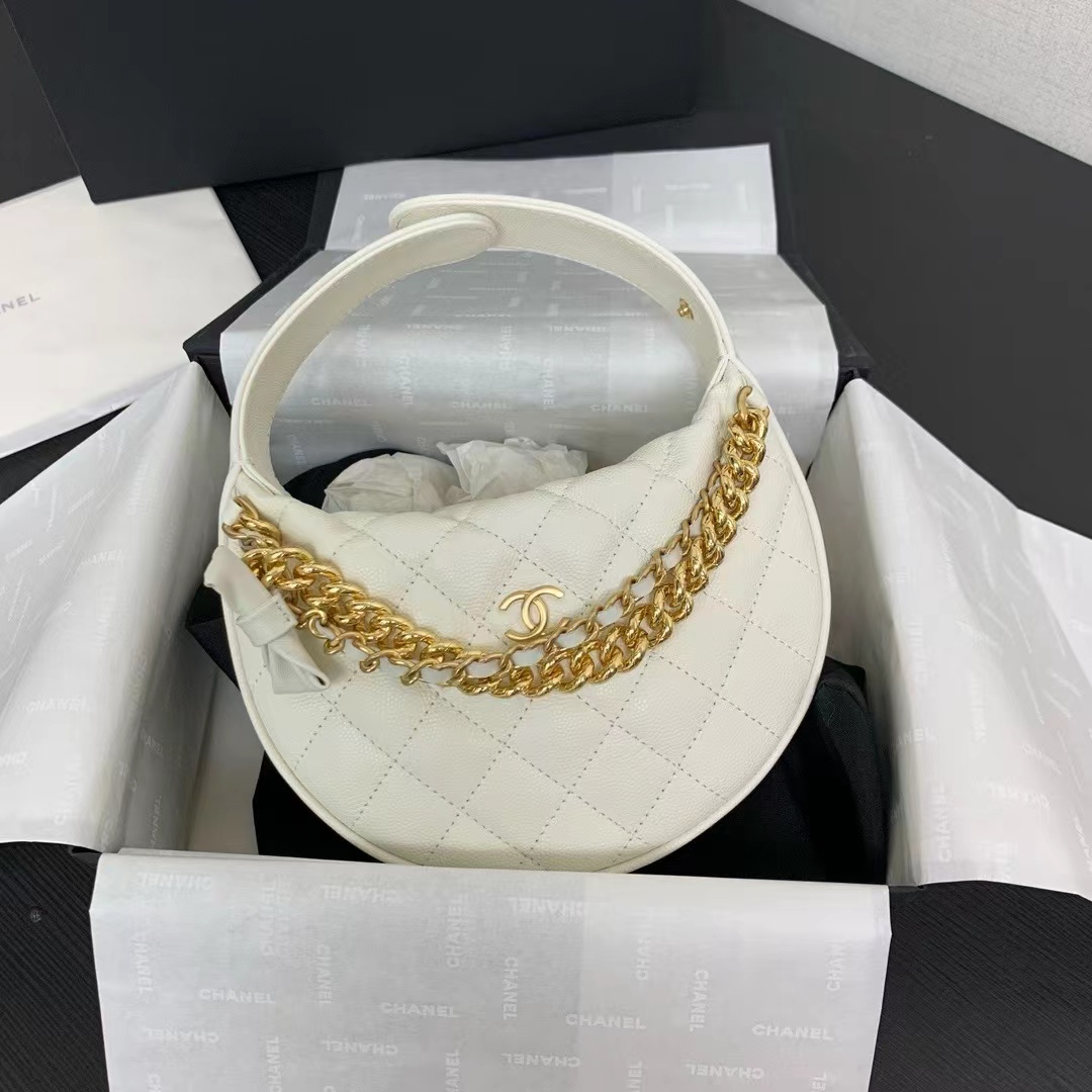 20240502 香奈兒 月亮牛角肩背包 海外原單 歐美代購 專櫃同步在售 共2色