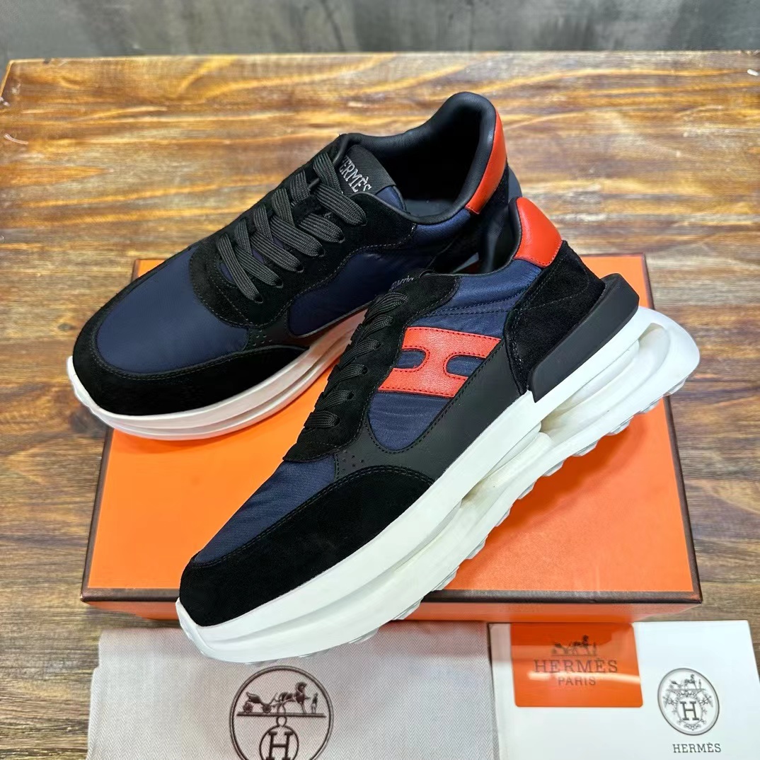 20240509  Herm&egrave;s愛馬仕潮流休閒運動鞋 海外原單 歐美代購 台北101專櫃同步在售 共3色