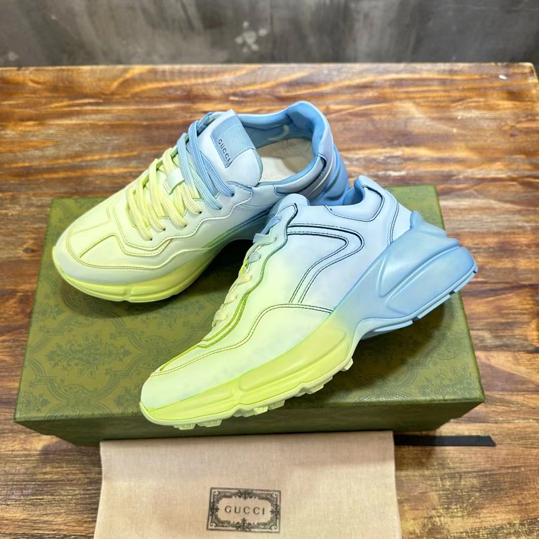 20240511 GUCCIGUCCI潮流老爹運動休閒鞋 海外原單 歐美代購 台北101專櫃官網同步在售 共5色