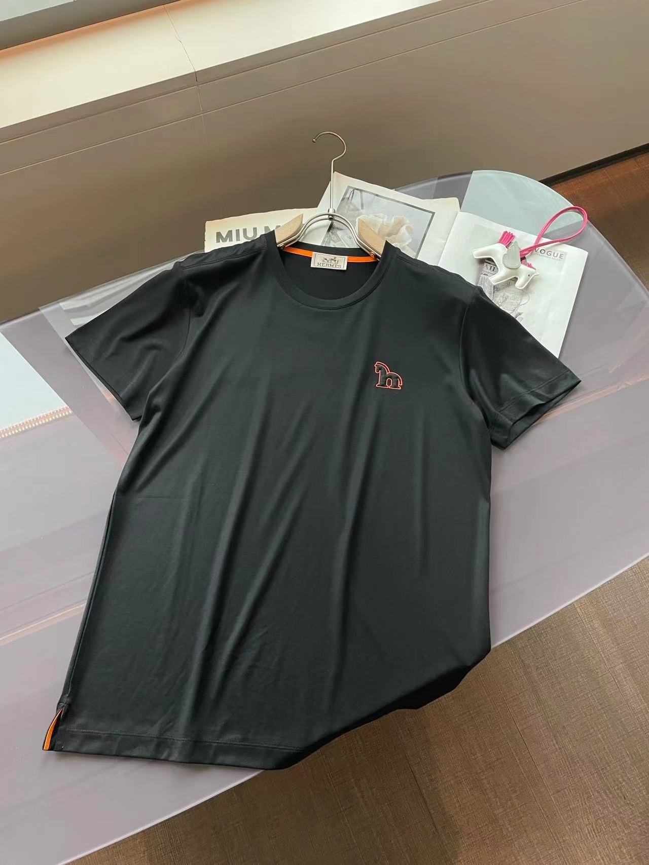 20240528 Herm&egrave;s愛馬仕馬潮流時尚流行短袖T恤 海外專櫃原單代購 台北101專櫃官網同步在售 共3色
