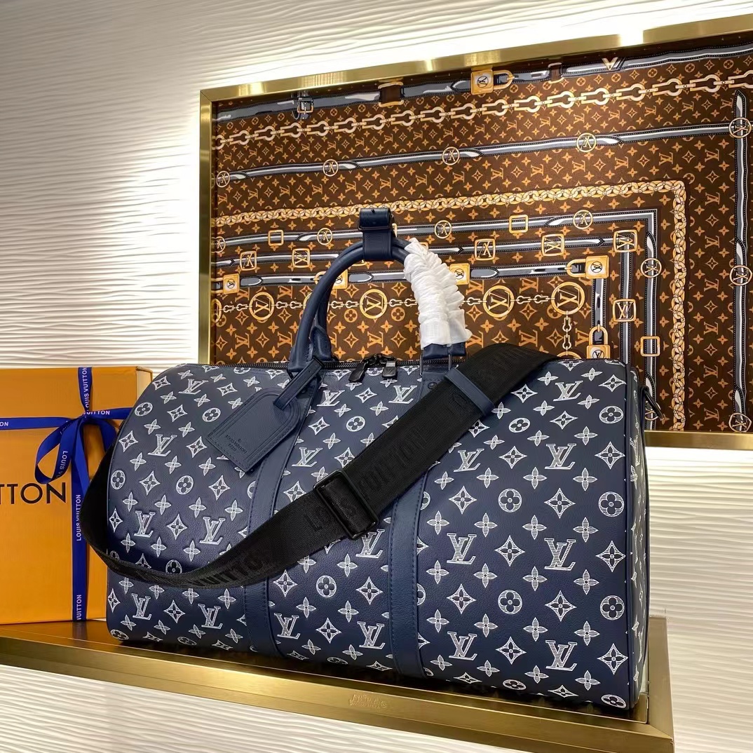 20240607 LV M24954 Keepall Bandouli&egrave;re 45 海外原單免稅平行輸入 歐美代購 台北101專櫃官網同步在售