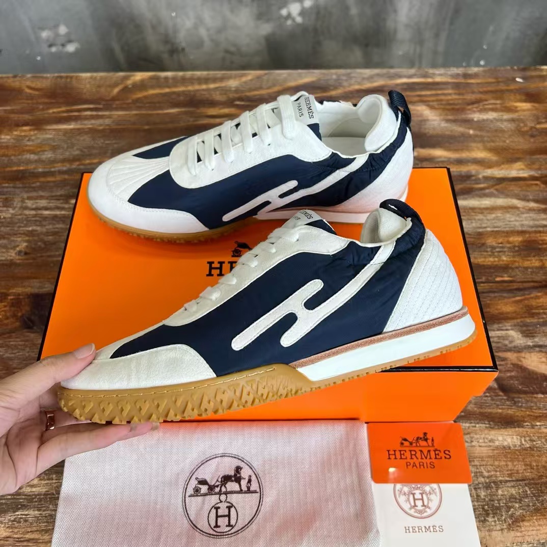 20241015 Herm&egrave;s愛馬仕 潮流休閒運動鞋 海外原單免稅平行輸入 歐美代購 台北101專櫃官網同步在售