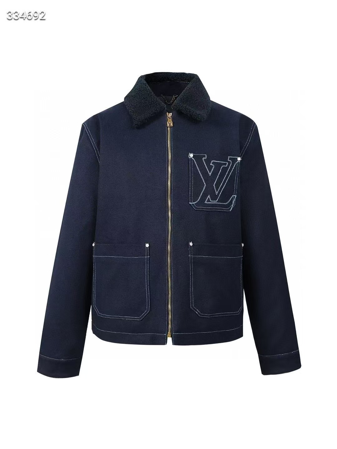 20250103 LV 潮流T恤短袖時尚牛仔外套 海外原單免稅平行輸入 歐美代購 台北101專櫃官網同步在售