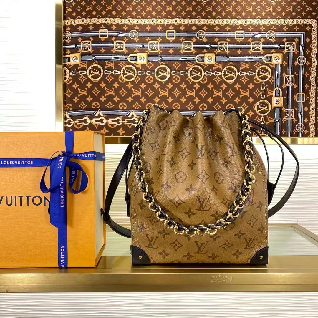 20250110 LV M13324 2025老花水桶包  海外原單免稅平行輸入 歐美代購 台北101專櫃官網同步在售