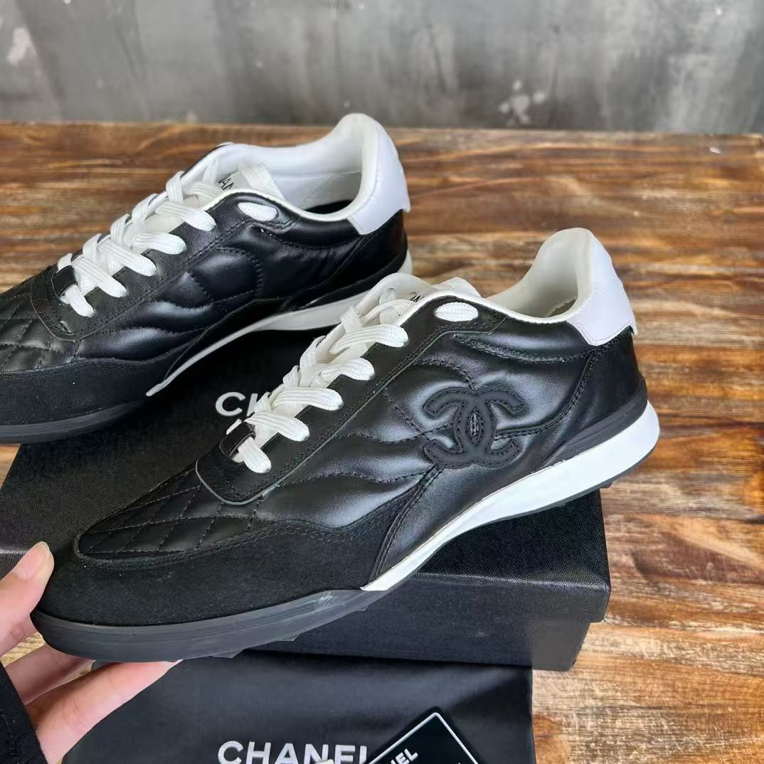 20250211 香奈兒 全皮 潮流休閒時尚運動鞋 海外原單免稅平行輸入 歐美代購 台北101專櫃官網同步在售