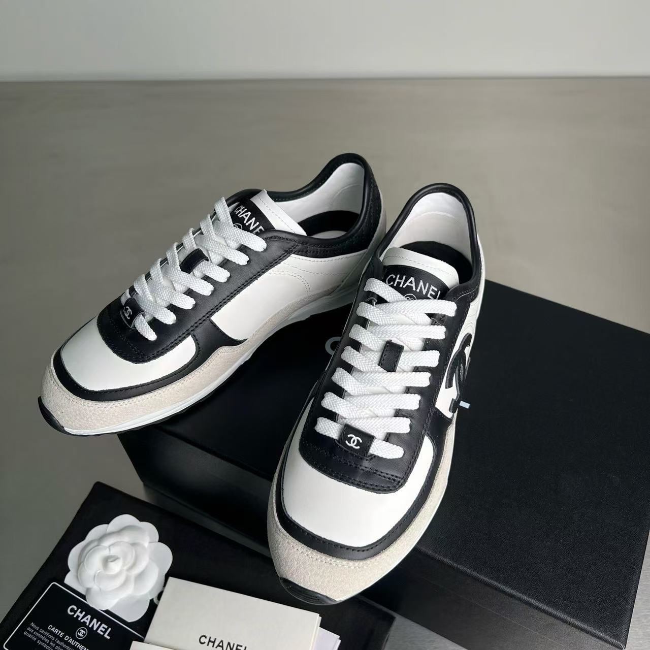 20250305 香奈兒 2025潮流休閒時尚運動鞋 海外原單免稅平行輸入 歐美代購 台北101專櫃官網同步在售